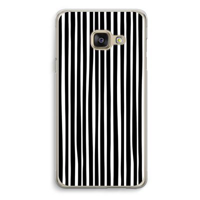 Stripes: Samsung A3 (2017) Transparant Hoesje