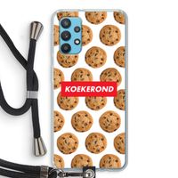 Koekerond: Samsung Galaxy A32 4G Transparant Hoesje met koord