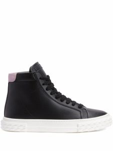 Giuseppe Zanotti baskets montantes à lacets - Noir