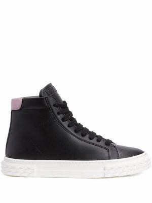 Giuseppe Zanotti baskets montantes Ecoblabber - Noir