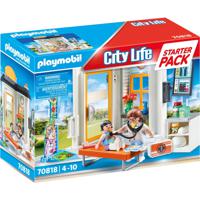 PLAYMOBIL City Life Starterset Kinderarts 70818