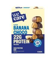 High protein bars banana choco