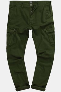 cargobroek flexlastic®, grote maten, male, groen, maat: 68, katoen, STHUGE