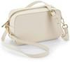 Atlantis BG758 Boutique Structured Cross Body Bag - Oyster - 21 x 13 x 7 cm