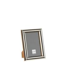 J-Line fotolijst - hout - zwart|wit - small