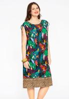 Yoek Jurk PARADISE LEO | Multi | Maat 46/48 Yoek Jurk PARADISE LEO | Multi | Maat 46/48