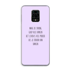 Sprong: Xiaomi Redmi Note 9 Pro Transparant Hoesje