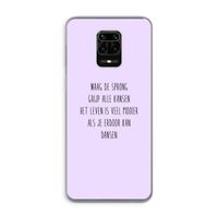 Sprong: Xiaomi Redmi Note 9 Pro Transparant Hoesje