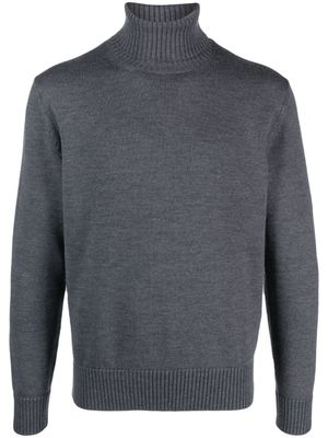 Altea pull en laine vierge à col roulé - Gris