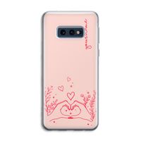 Love is in the air: Samsung Galaxy S10e Transparant Hoesje