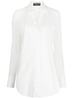 CHIARA BONI La Petite Robe chemise Atena - Blanc - thumbnail