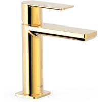 Wastafelkraan Tres Loft | Opbouw | Mengkraan | Standaard model | 1-hendel | Rond | 24k Goud glans