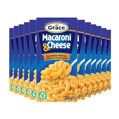 Grace - Macaroni & Cheese - 12x 206g