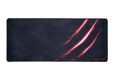 Havit HV-MP860 muismat Game-muismat Zwart, Rood