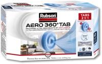 Rubson navulling voor ontvochtiger AERO 360, doos van 4 tabs van 450 gram, neutraal Rubson navulling voor ontvochtiger AERO 360, doos van 4 tabs van 450 gram, neutraal