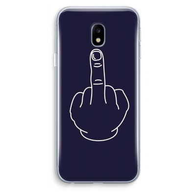 F**k U: Samsung Galaxy J3 (2017) Transparant Hoesje
