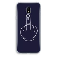 F**k U: Samsung Galaxy J3 (2017) Transparant Hoesje