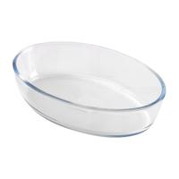 Chef Traiteur Ovenschaal van borosilicaat glas - ovaal - 1.6 Liter - 26 x 18 x 6 cm