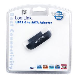 LogiLink AU0011 kabeladapter/verloopstukje usb 2.0 naar SATA