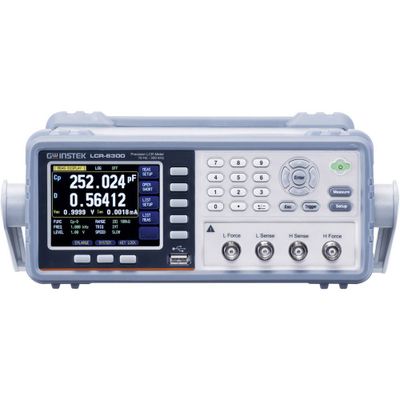 GW Instek LCR-6100 LCR-meter Digitaal Grafisch display Weergave (counts): 999999 GW Instek LCR-6100 LCR-meter Digitaal Grafisch display Weergave (counts): 999999