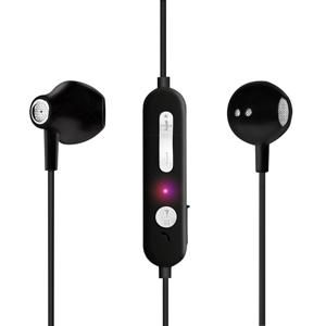 LogiLink BT0056 hoofdtelefoon/headset In-ear, Neckband Micro-USB Bluetooth Zwart