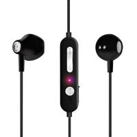 LogiLink BT0056 hoofdtelefoon/headset In-ear, Neckband Micro-USB Bluetooth Zwart