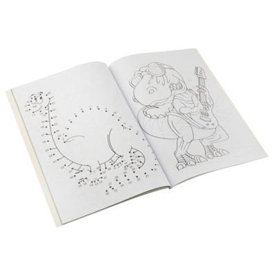 Creative Craft Group Kleur- en activiteitenboek dino, 64pag.