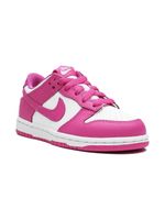 Nike Kids baskets Dunk Active Fuchsia - Blanc