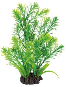 Superfish Art Plant 25cm Hottonia - Realistische Kunstplant op Rotsbasis voor Aquariums