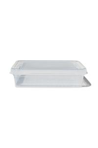 HEMA Opbergdoos Met Deksel 1.8L Dublin Transparant 25x17x7 (transparant)