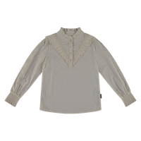 Vinrose Meisjes blouse - Egret