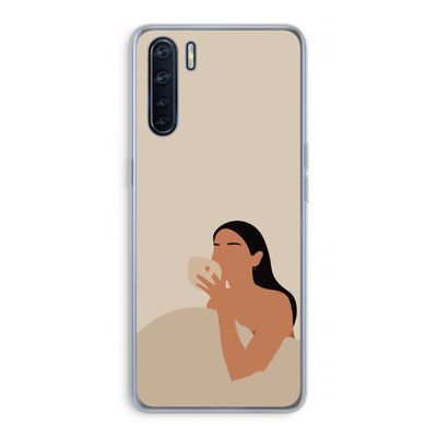Fresh coffee: Oppo A91 Transparant Hoesje