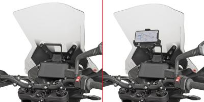 GIVI Accessoire steun, Accessoiresteun voor aan het stuur, FB7710