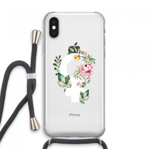 Venus: iPhone XS Max Transparant Hoesje met koord