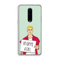 Gimme a call: OnePlus 8 Transparant Hoesje