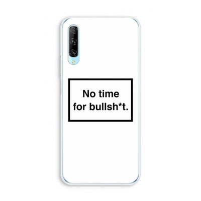 No time: Huawei P Smart Pro Transparant Hoesje