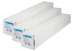 HP Bright White Inkjet Paper-914 mm x 91.4 m (36 in x 300 ft) grootformaatmedia 91,4 m