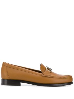 Ferragamo mocassins classiques - Marron
