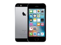 Refurbished iPhone SE 16GB zwart/space grijs C-grade - thumbnail