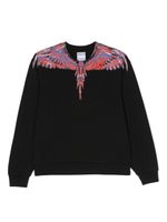 Marcelo Burlon County Of Milan Kids sweat Lunar Wings en coton - Noir