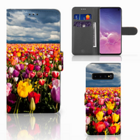 Samsung Galaxy S10 Hoesje Tulpen - thumbnail