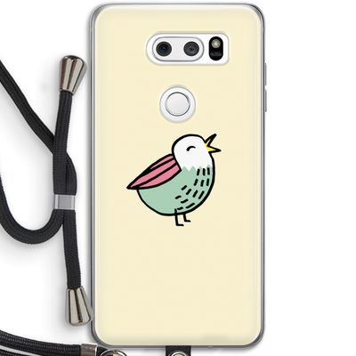 Birdy: LG V30 Transparant Hoesje met koord