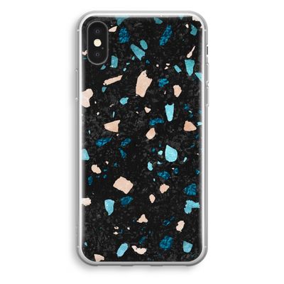 Terrazzo N°11: iPhone XS Transparant Hoesje