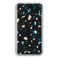 Terrazzo N°11: iPhone XS Transparant Hoesje