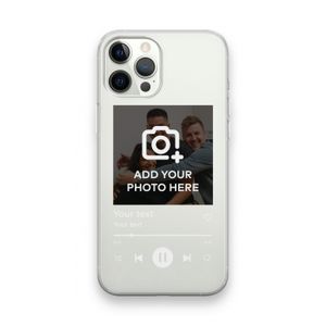 Music Player: iPhone 12 Pro Max Transparant Hoesje