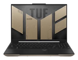 ASUS TUF Gaming A16 FA617NSR-RL071W AMD Ryzen™ 7 7435HS Laptop 40,6 cm (16") Full HD+ 16 GB DDR5-SDRAM 512 GB SSD AMD Radeon RX 7600S Wi-Fi 6 (802.11ax) Windows 11 Home Zwart, Zand