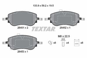 Textar Remblokset 2645101