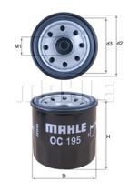 Oliefilter MAHLE, Diameter (mm)65,2mm, u.a. für Mazda, Subaru, Suzuki, KIA, Ford, Nissan, Asia Motors