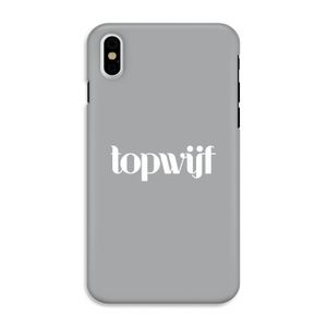 Topwijf Grijs Wit: iPhone X Tough Case