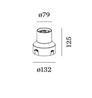 Wever & Ducre - Map / Chart 0.9 Recessed Ground Housing